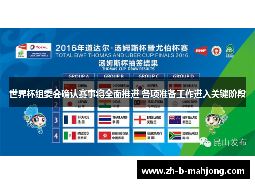 世界杯组委会确认赛事将全面推进 各项准备工作进入关键阶段